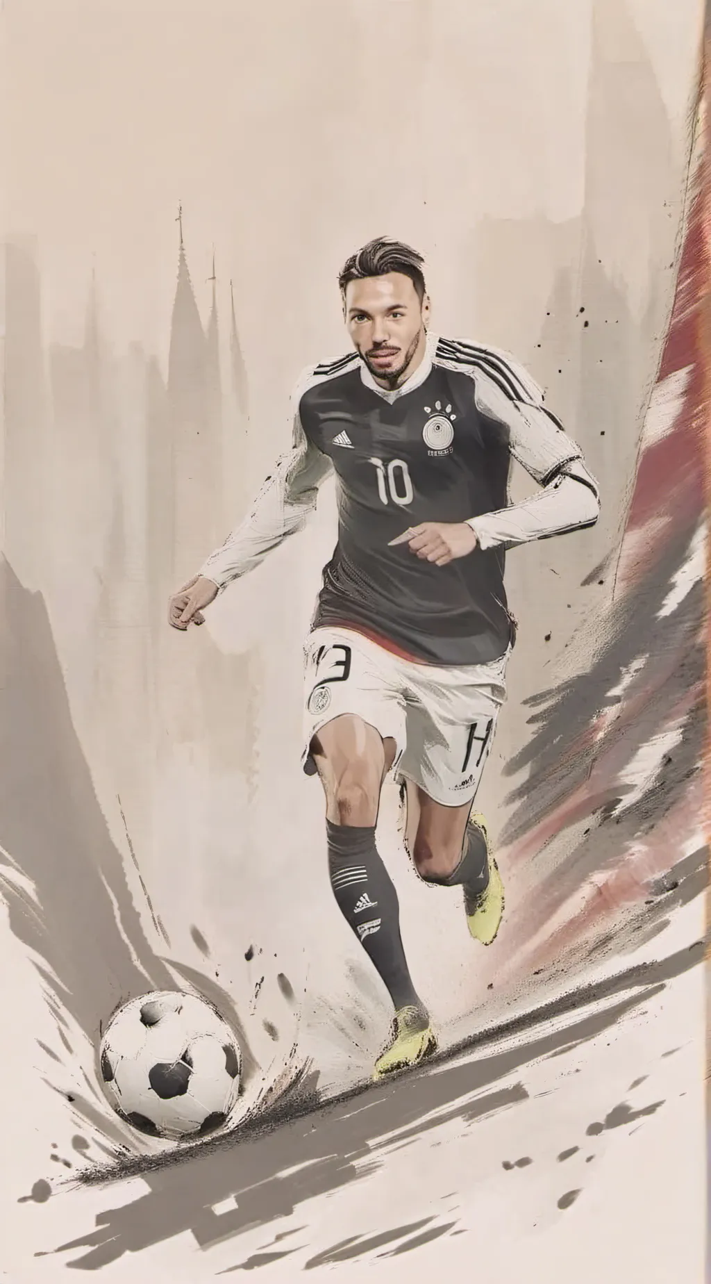 ai character: Frankreich background