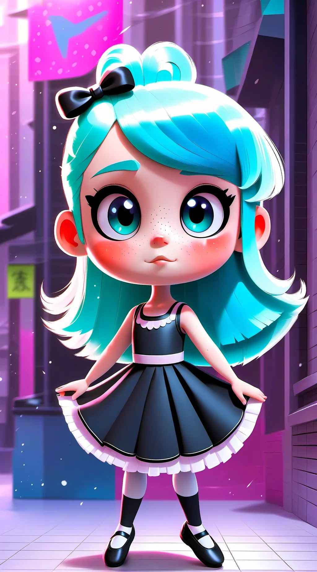 ai character: My second talkie. background