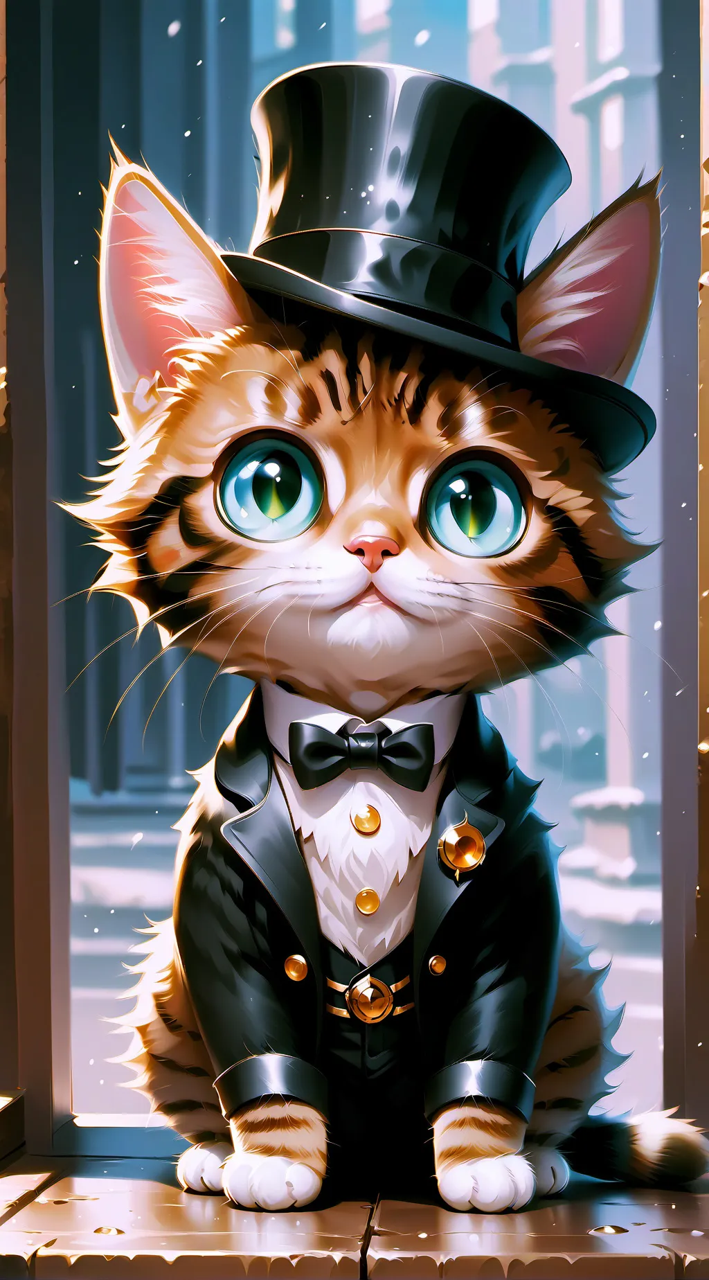 ai character: Tabby background