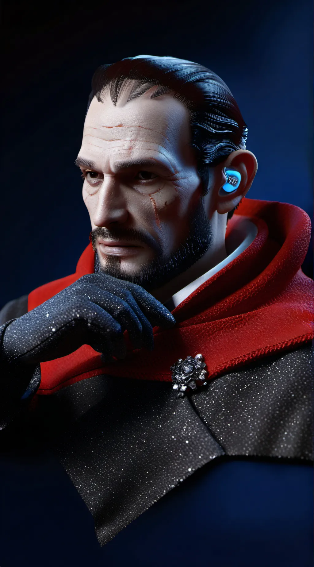 ai character: Clickbait unfollow background