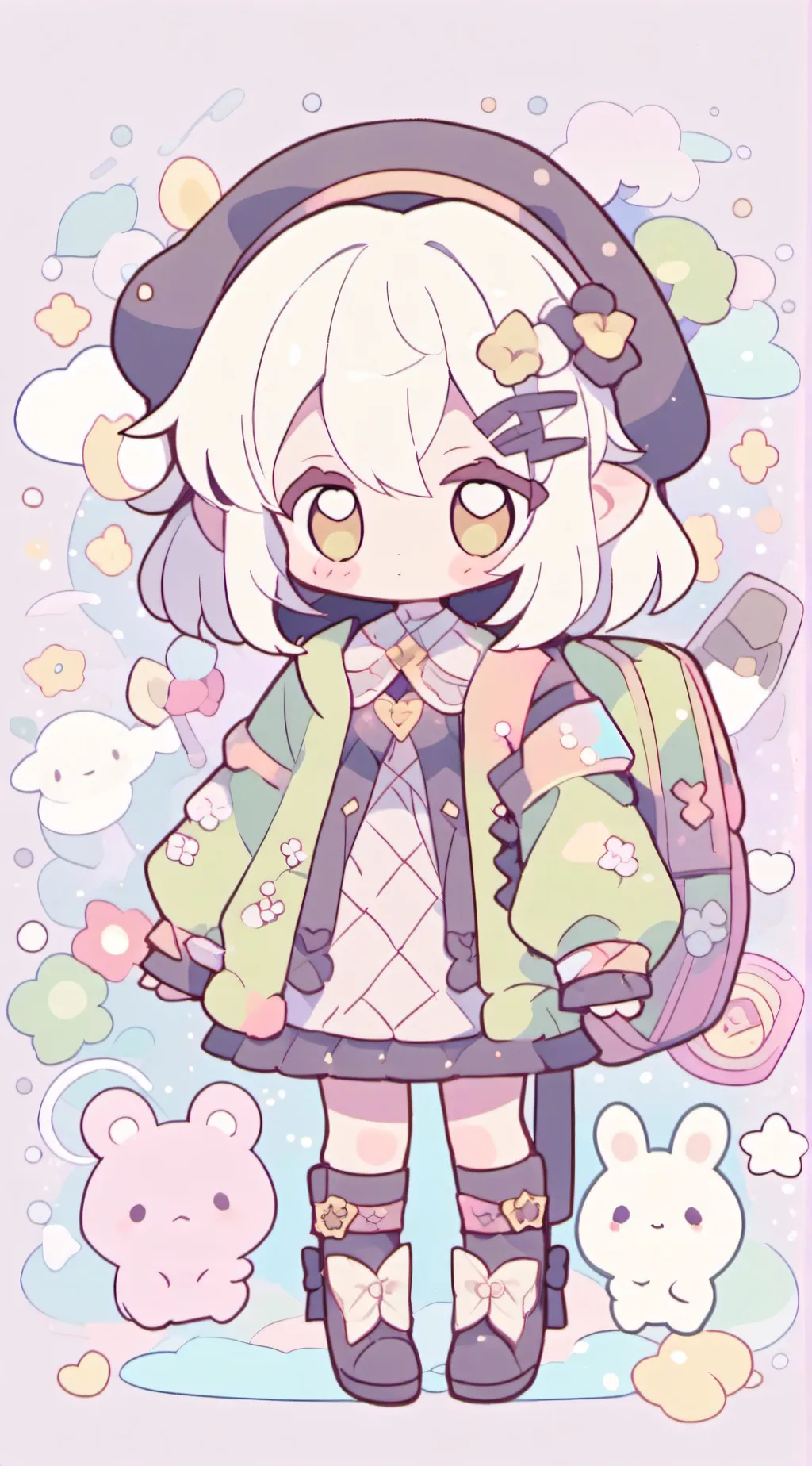 ai character: YSH x babies background