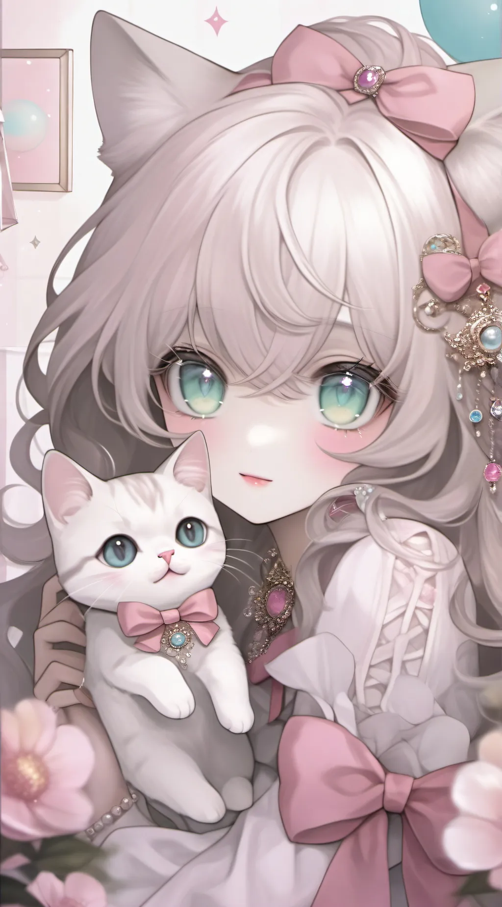 ai character: Cat (abuse it pls) background