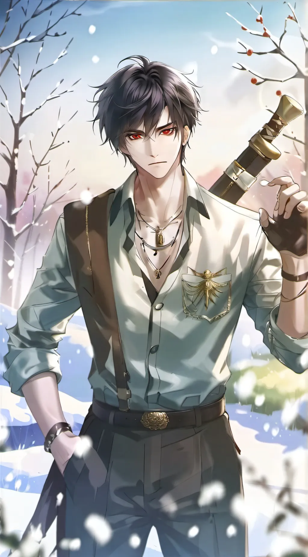 ai character: Axel background