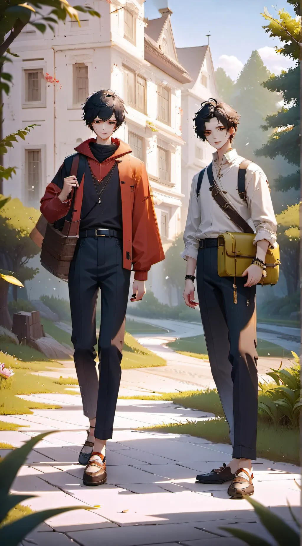 ai character:  school background