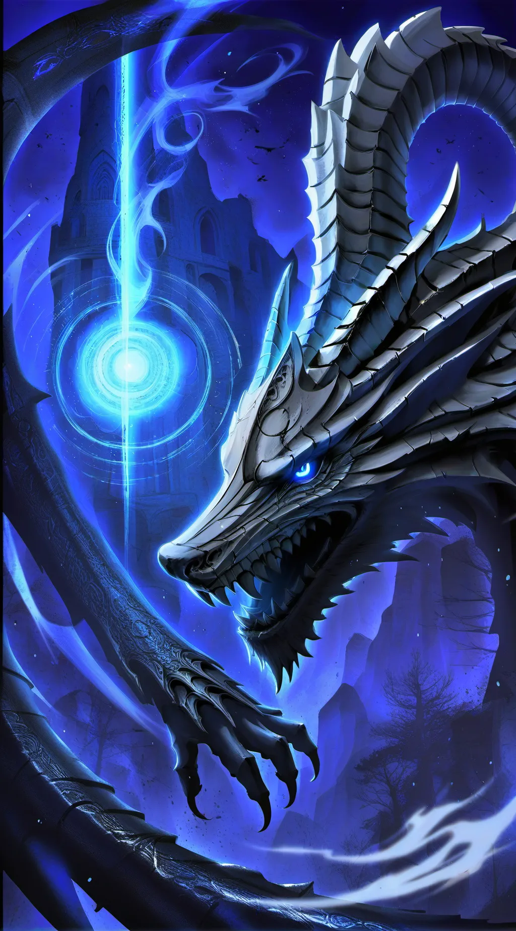 ai character: HH bonfire night  background