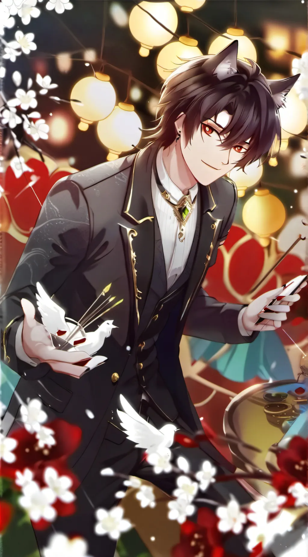 ai character: David background