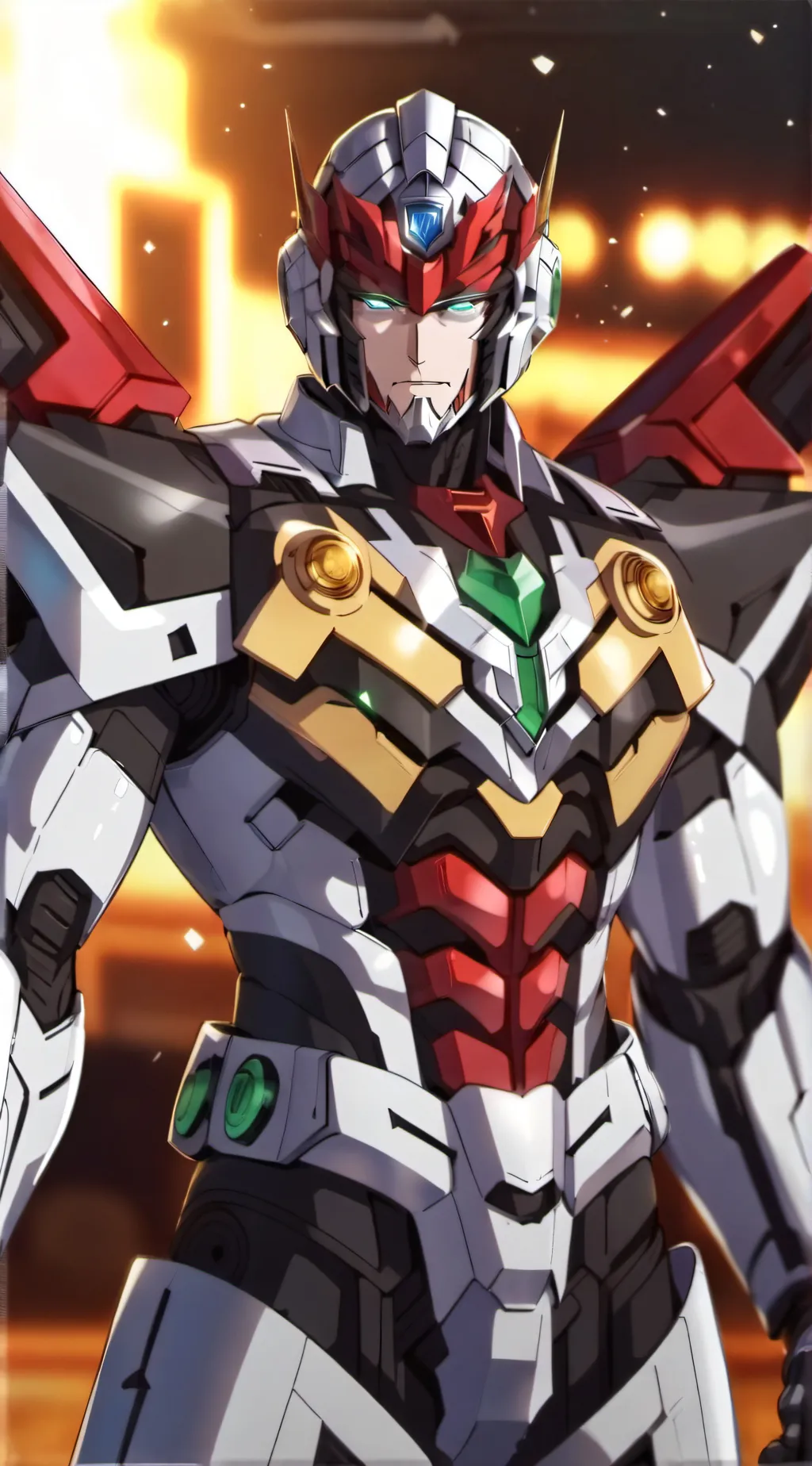 ai character: HH meets rescue background