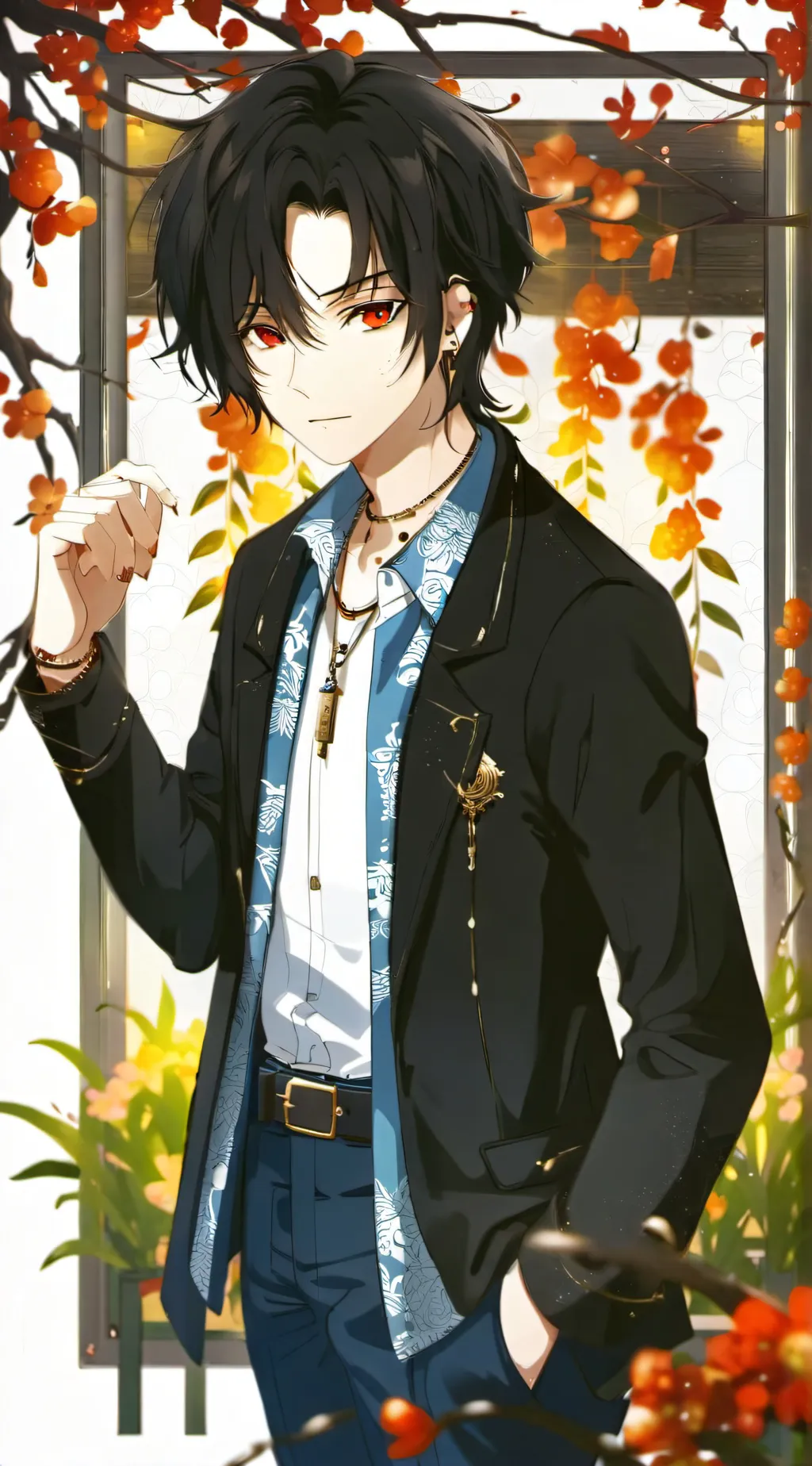 ai character: Armond background