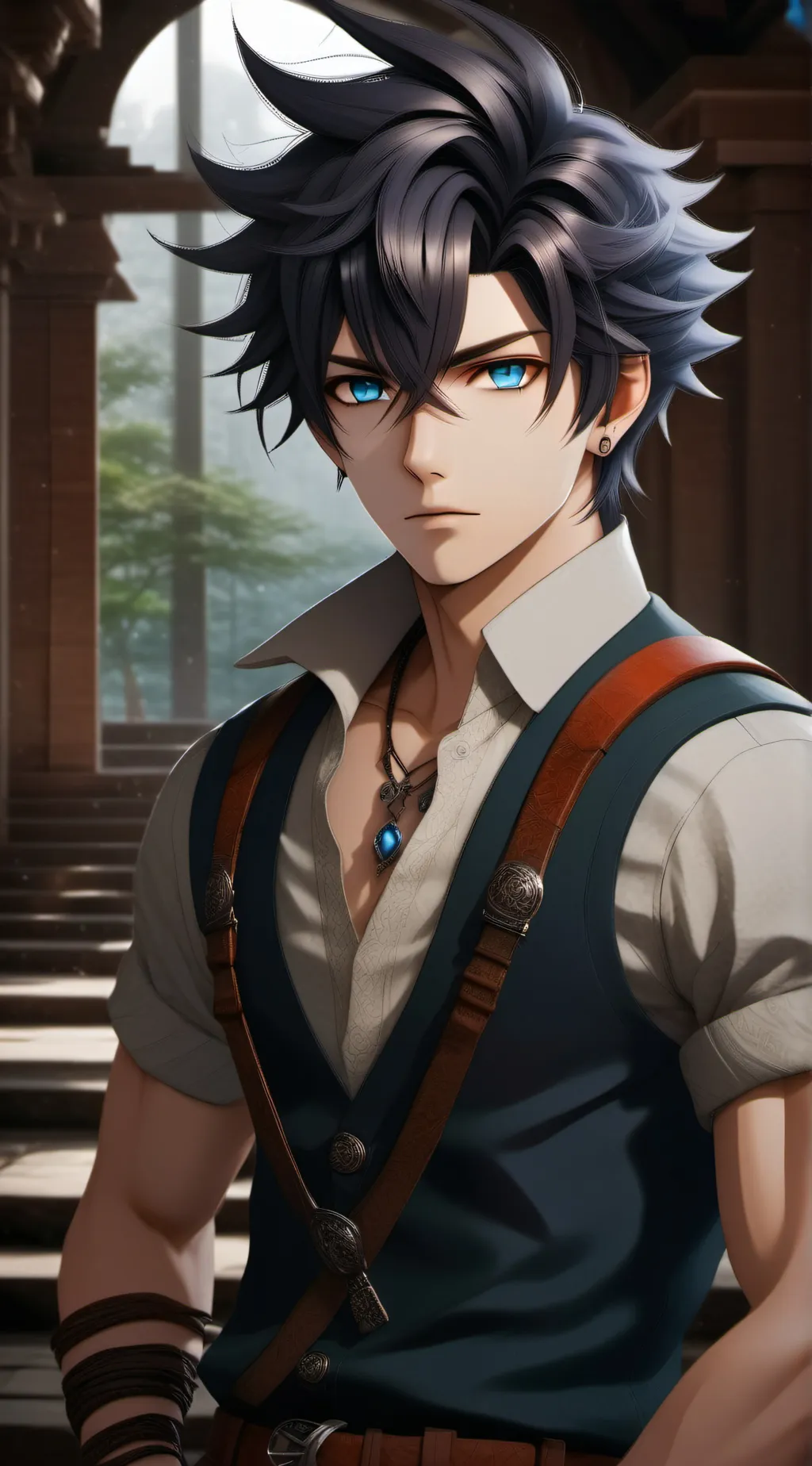 ai character: Chris background