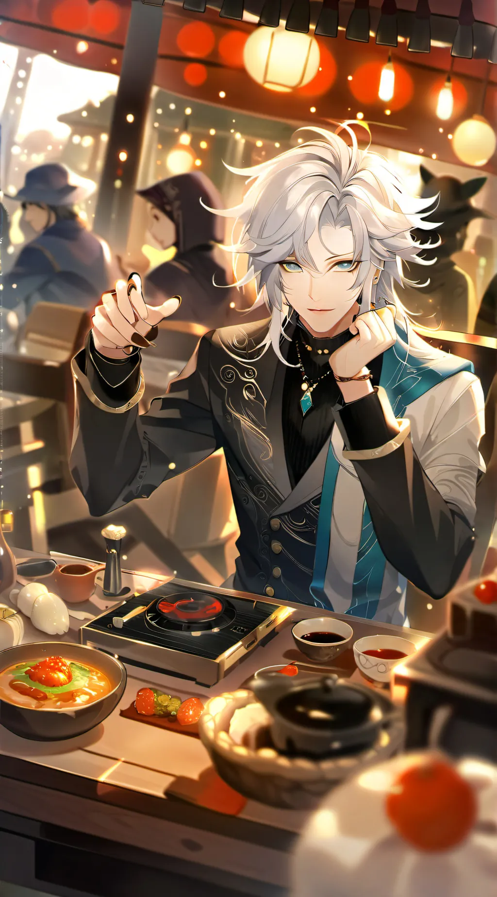 ai character: vincent background