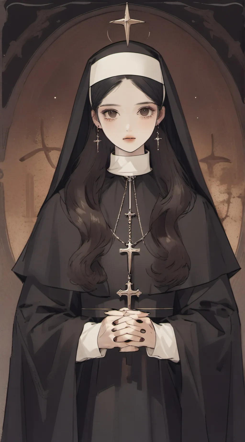 ai character: Mary I  background