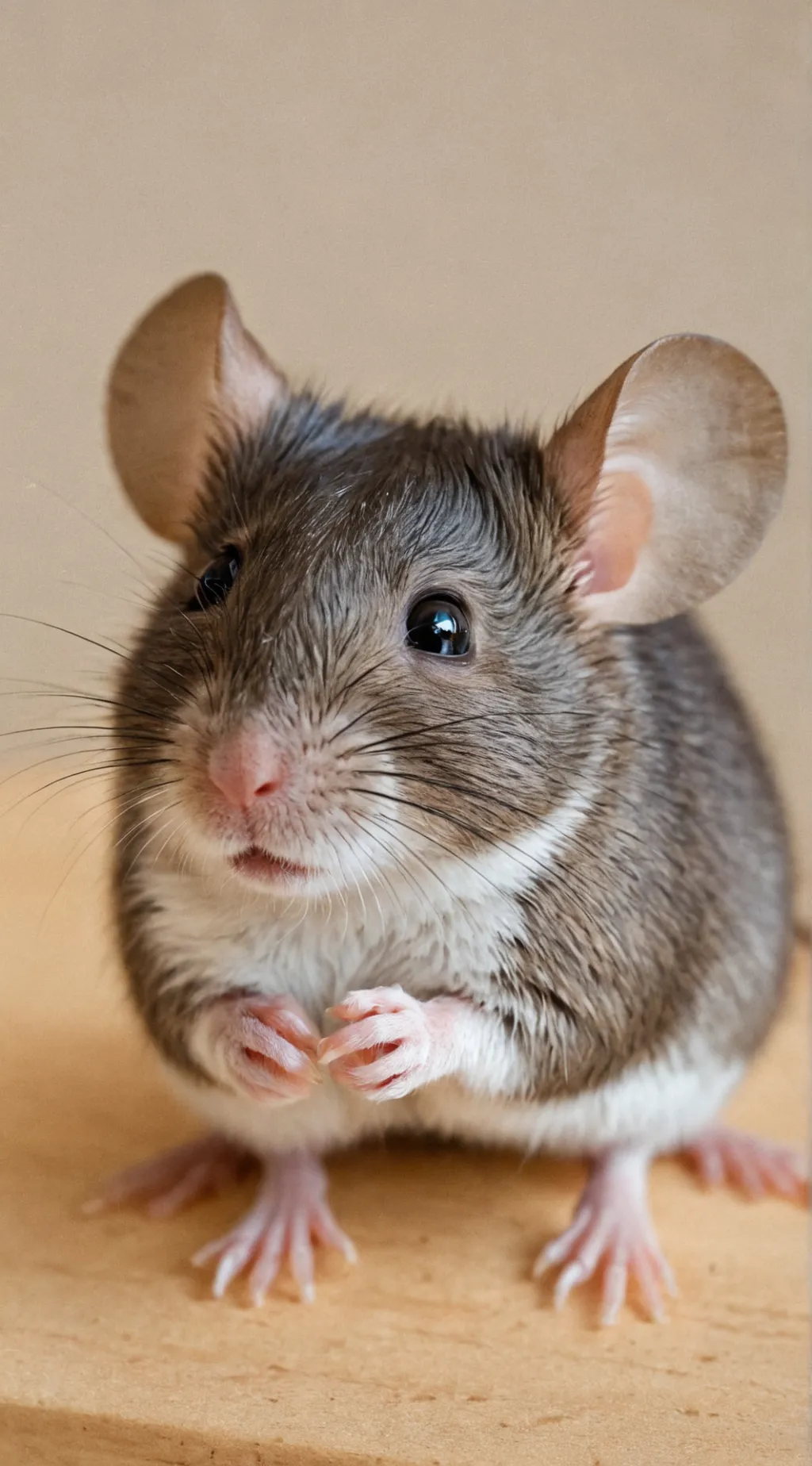 ai character: Mouse life background