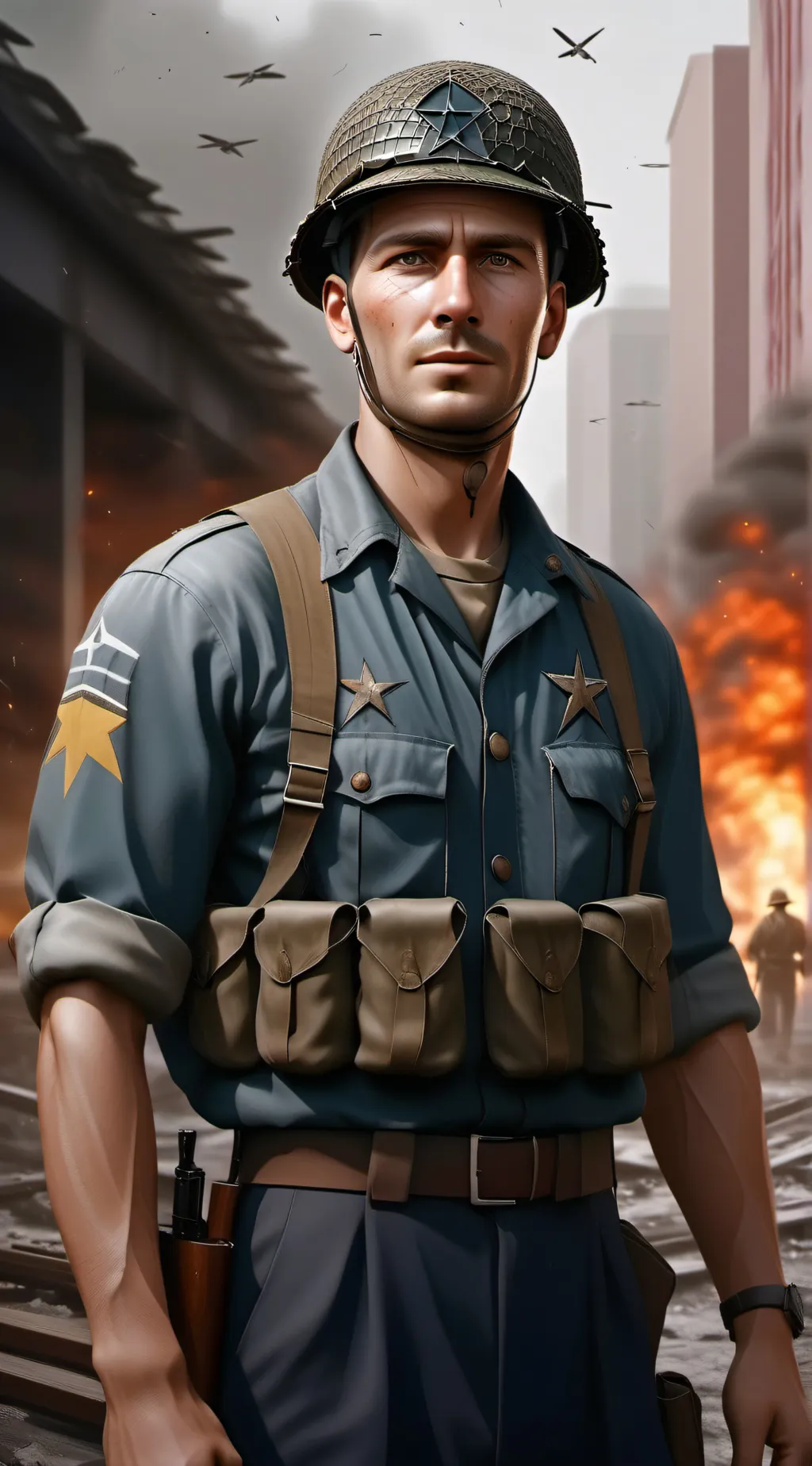 ai character: aron background