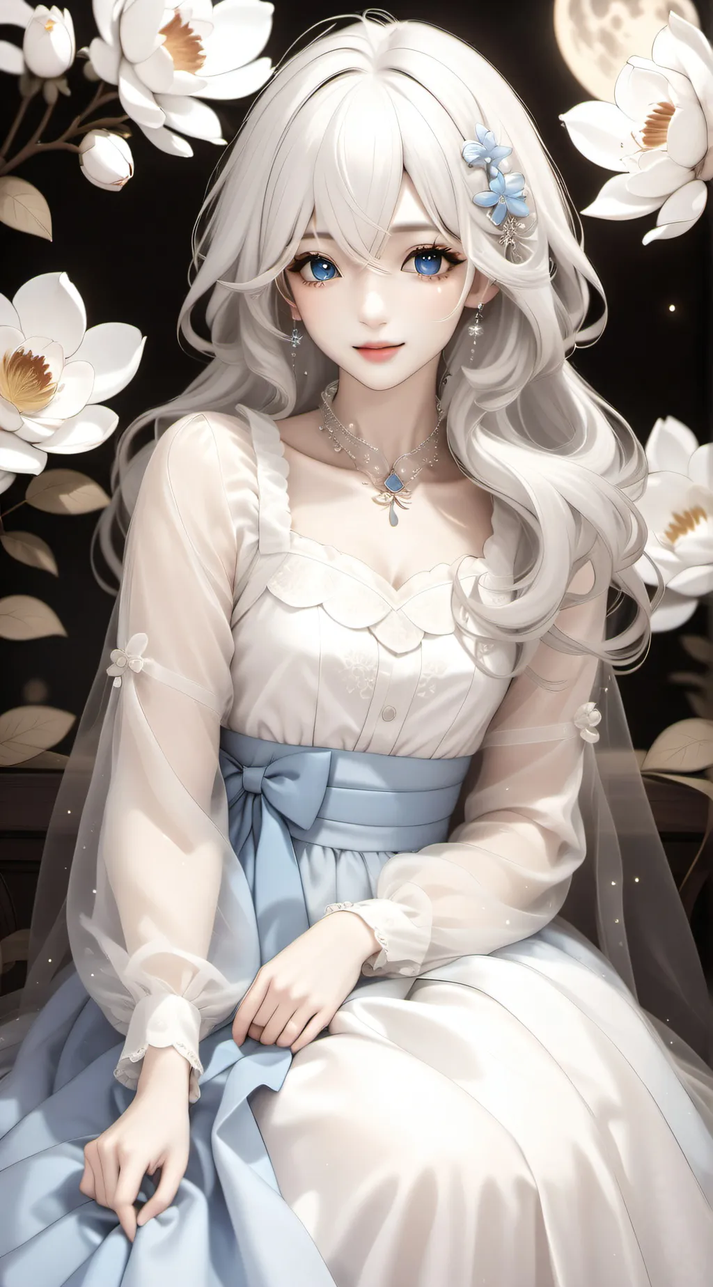 ai character: Talkie assistant  background