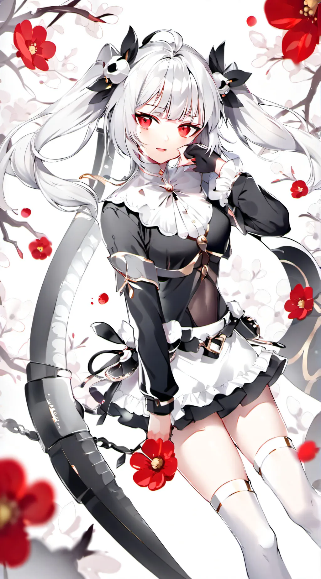 ai character: algela  background