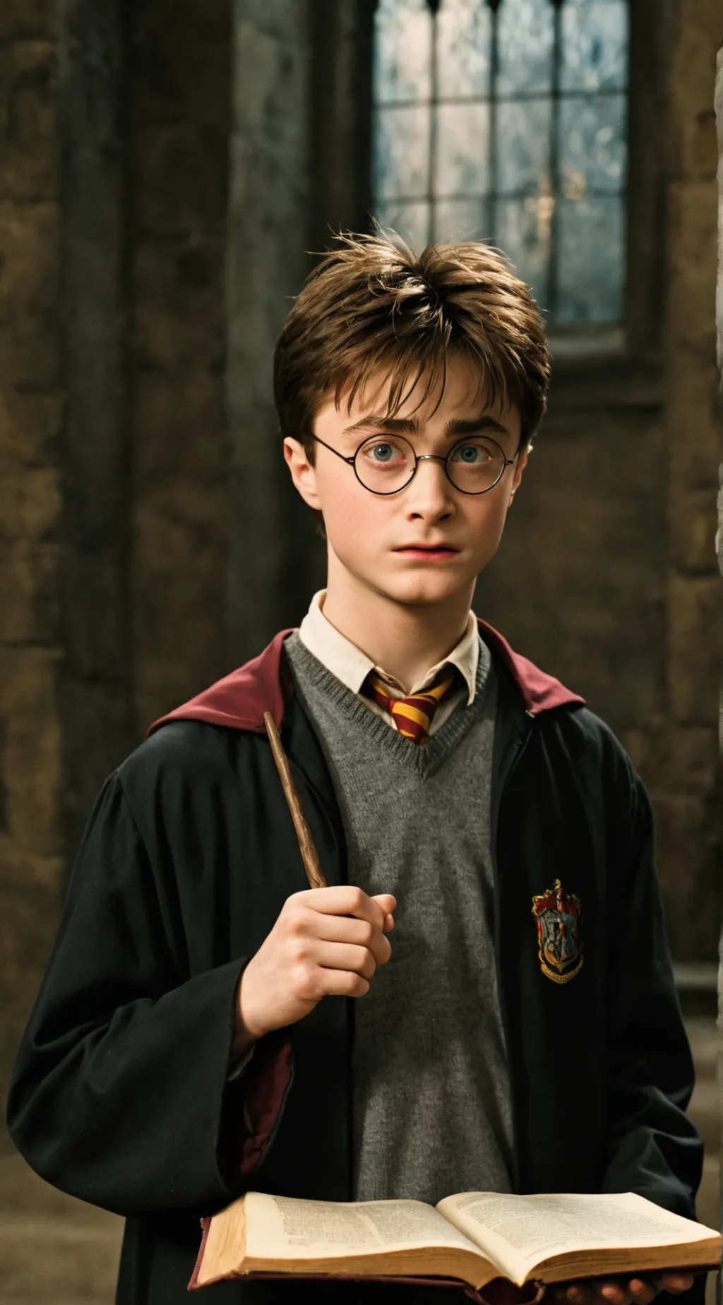 ai character: Harry background