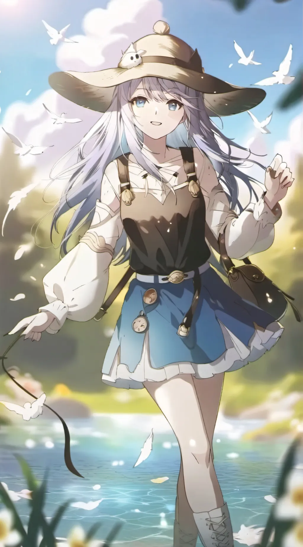 ai character: Brooklyn background