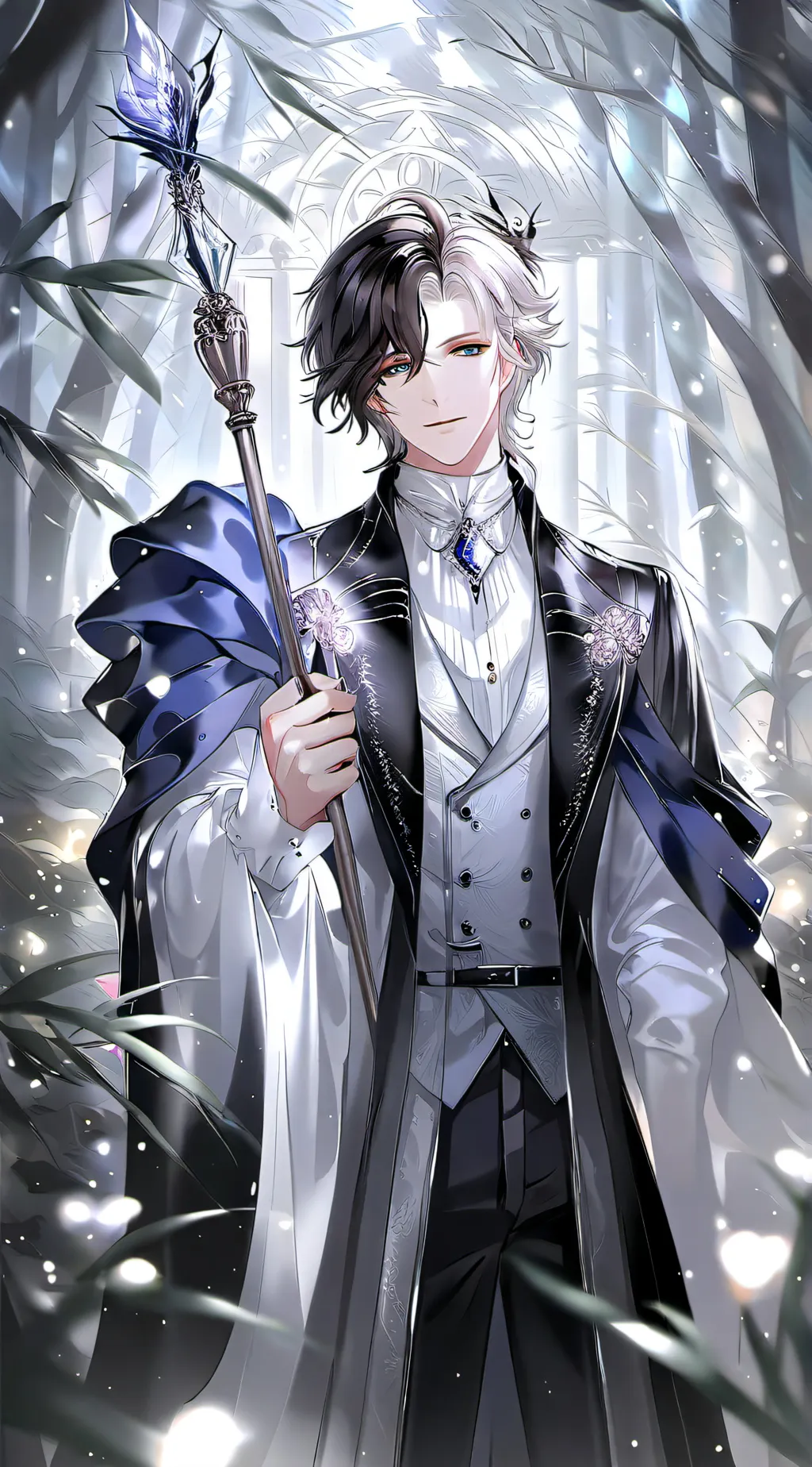 ai character: Leo background
