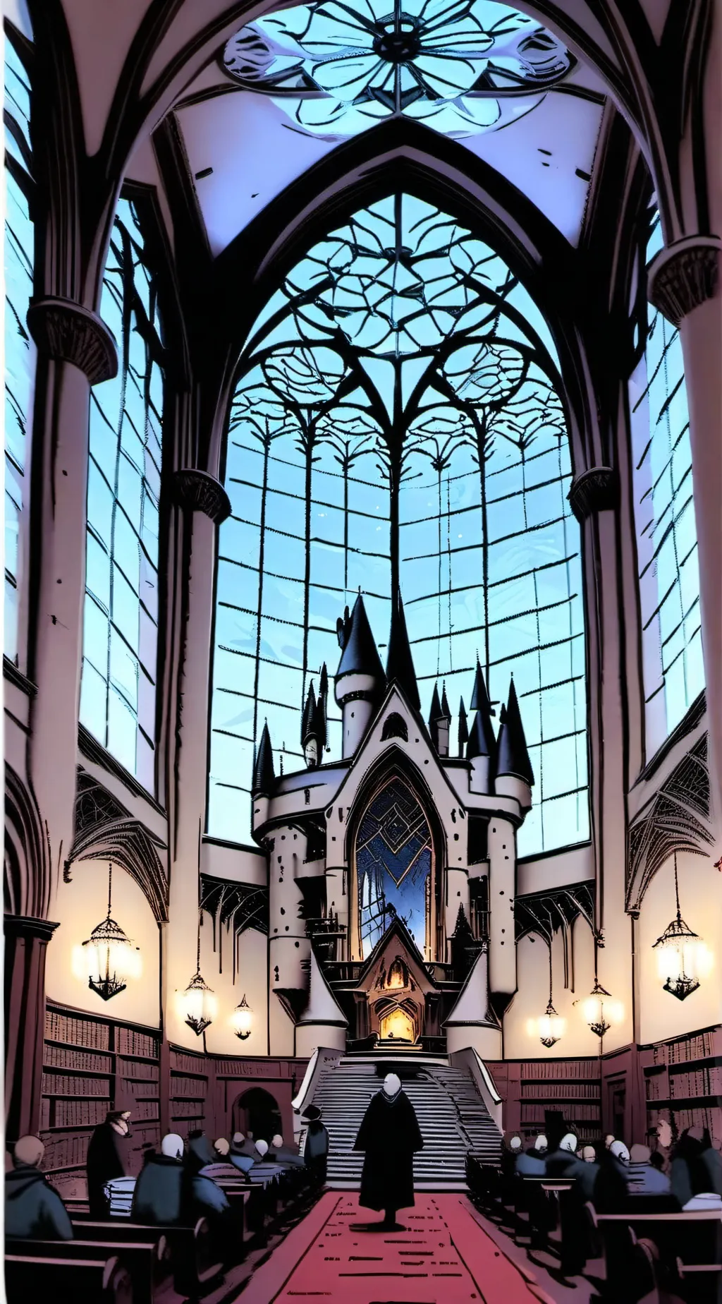 ai character: ★~hogwarts~★ background