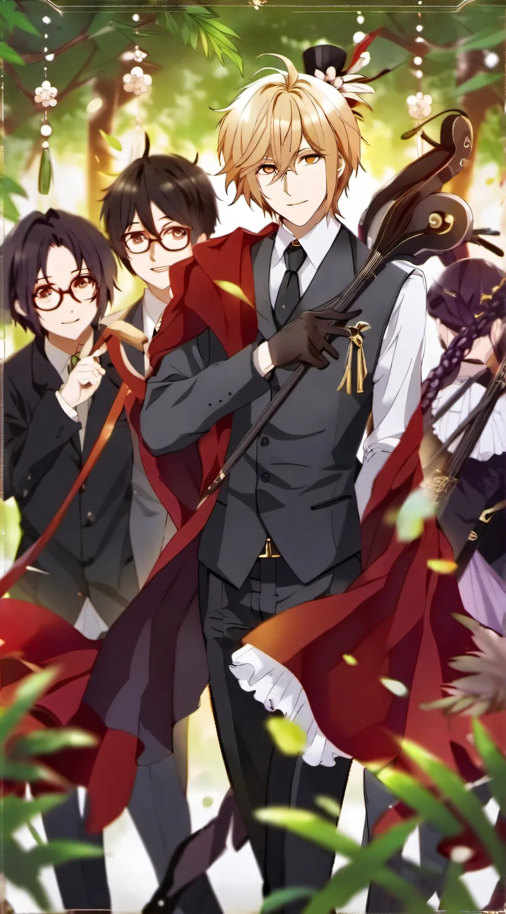 ai character: my ocs reacttoahug background