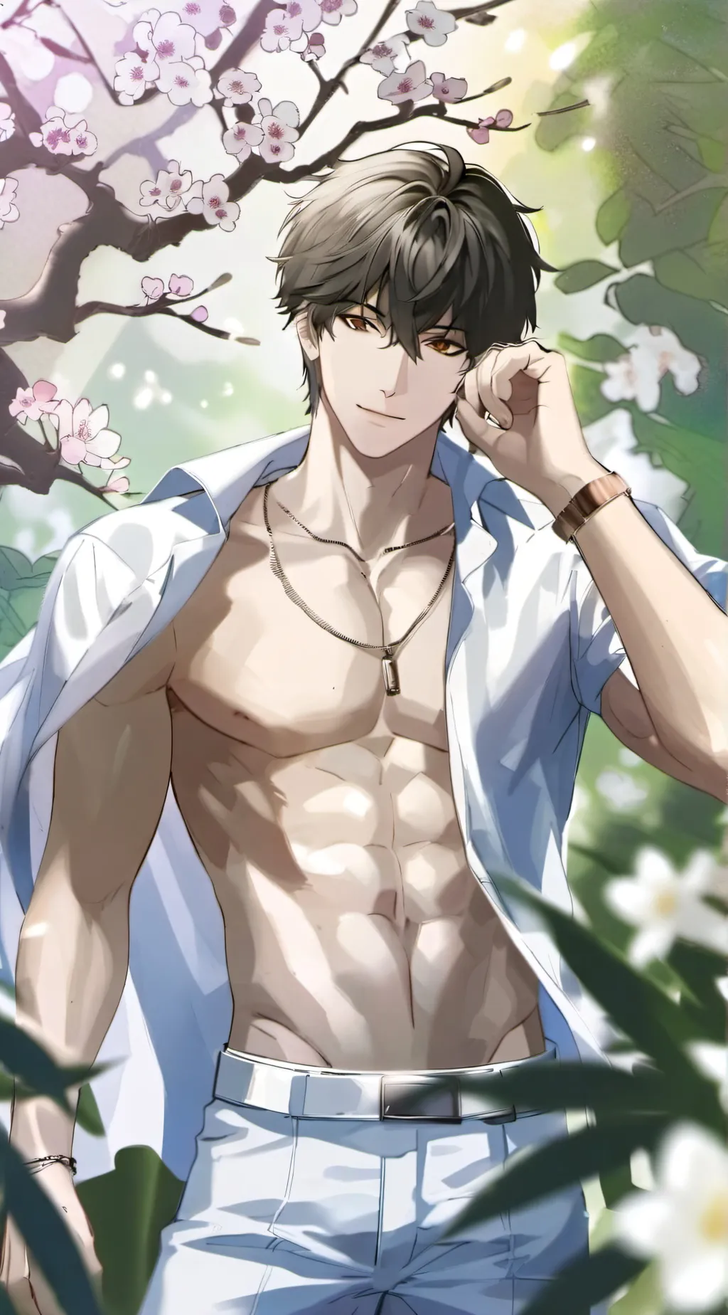 ai character: Ash background