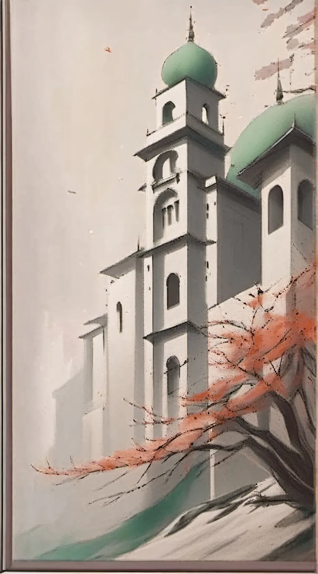 ai character: green background