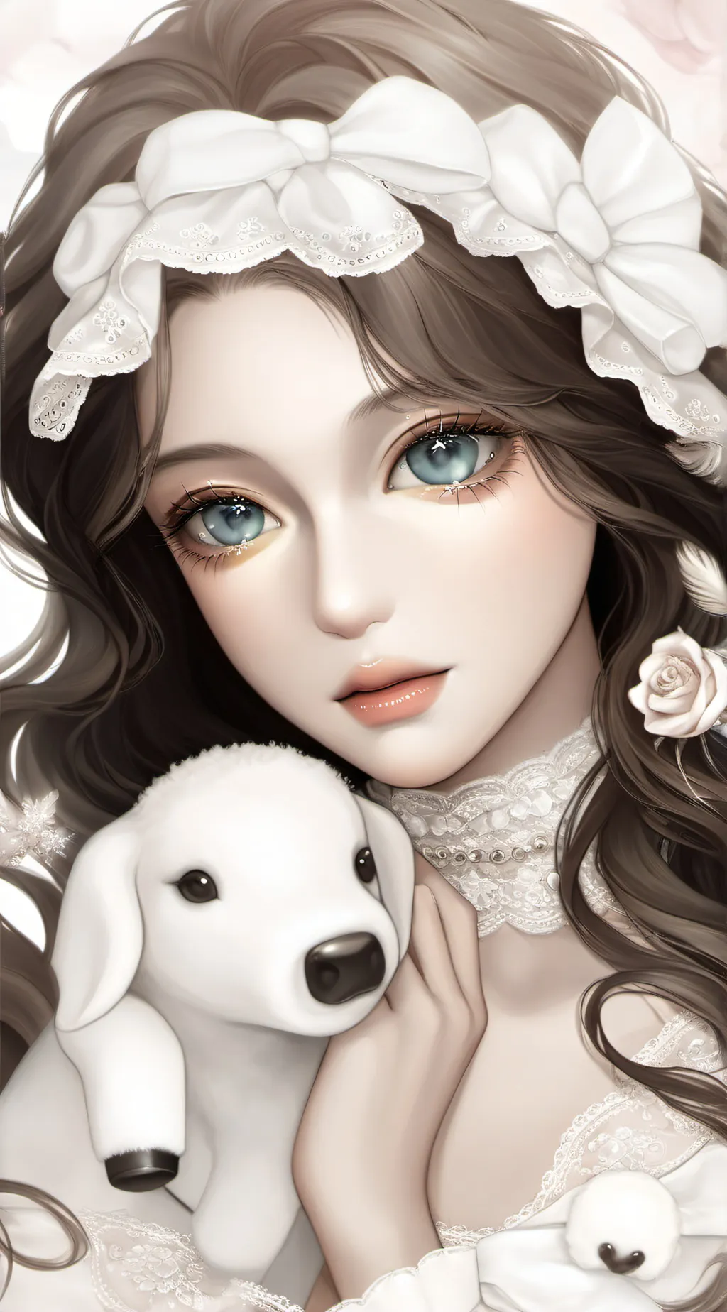 ai character: Lily   background