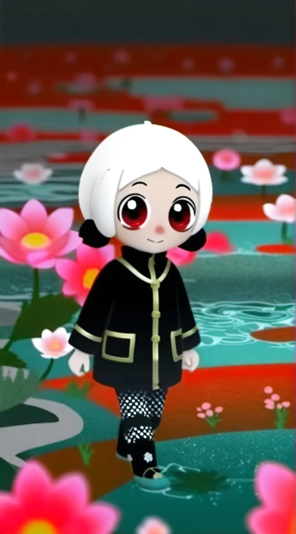 ai character: Twisted dandy x yo background