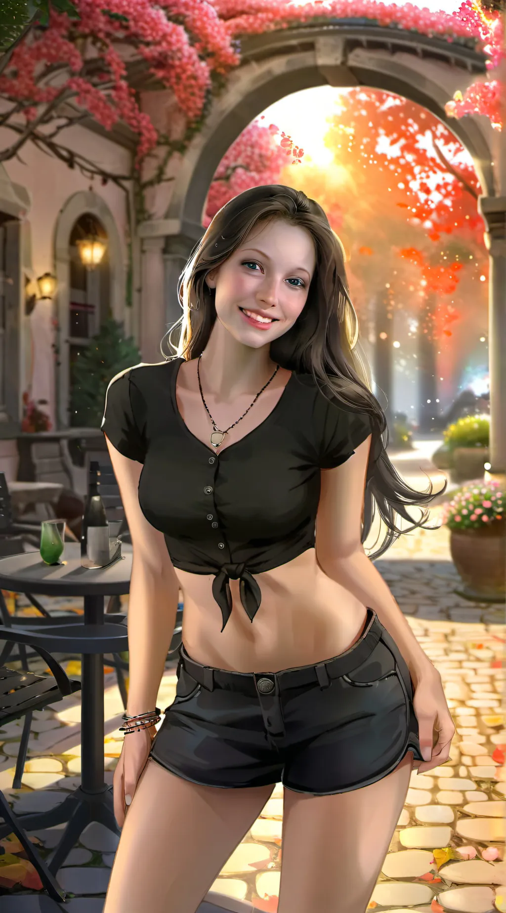 ai character: Universelle Kraft background