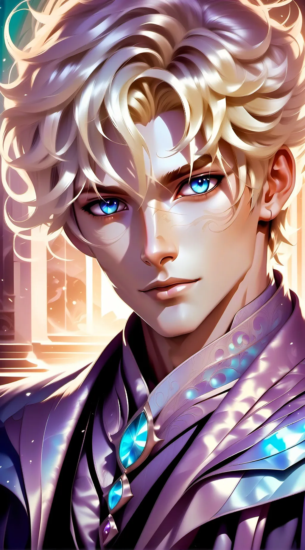 ai character: Léo background