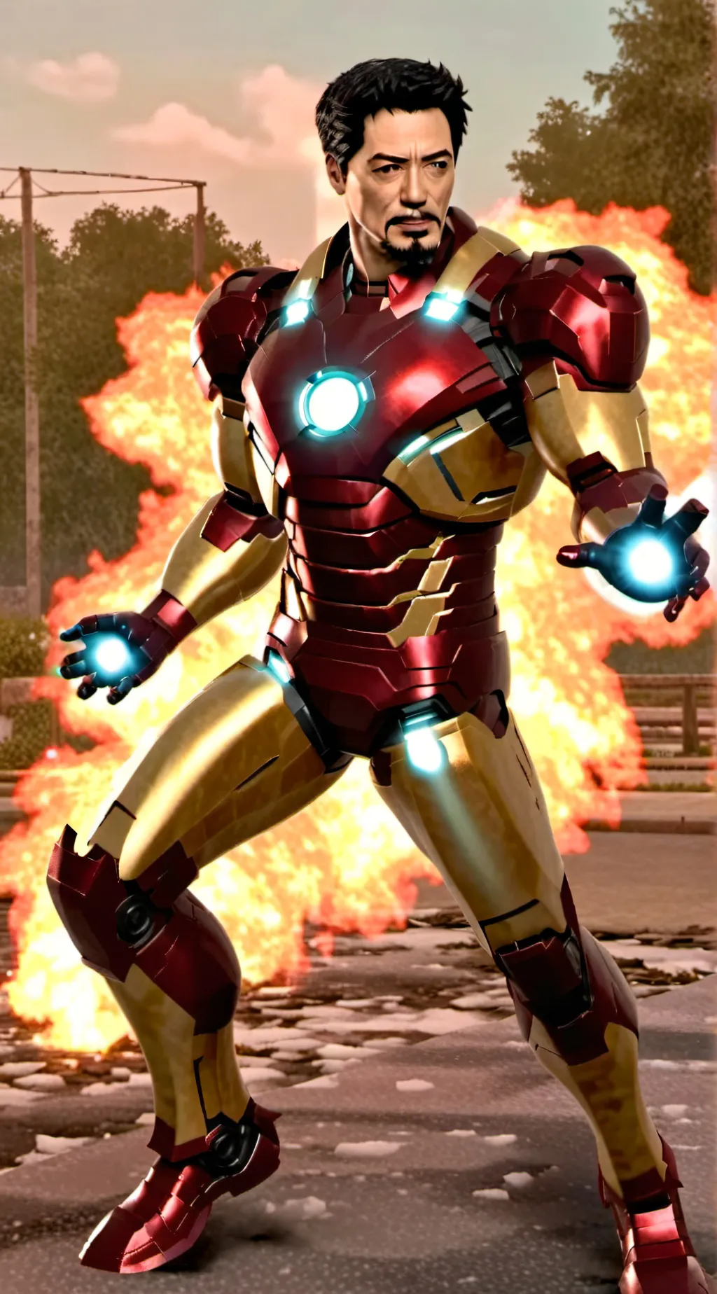 ai character: Tony Stark background