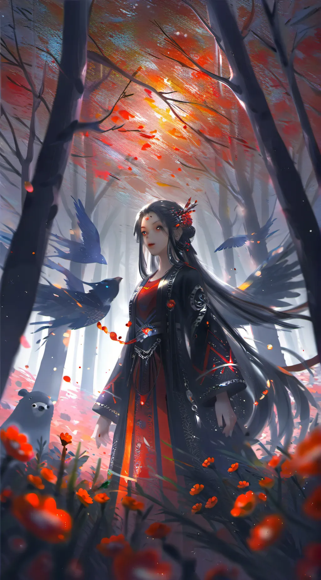 ai character: Not kidding 💛 background