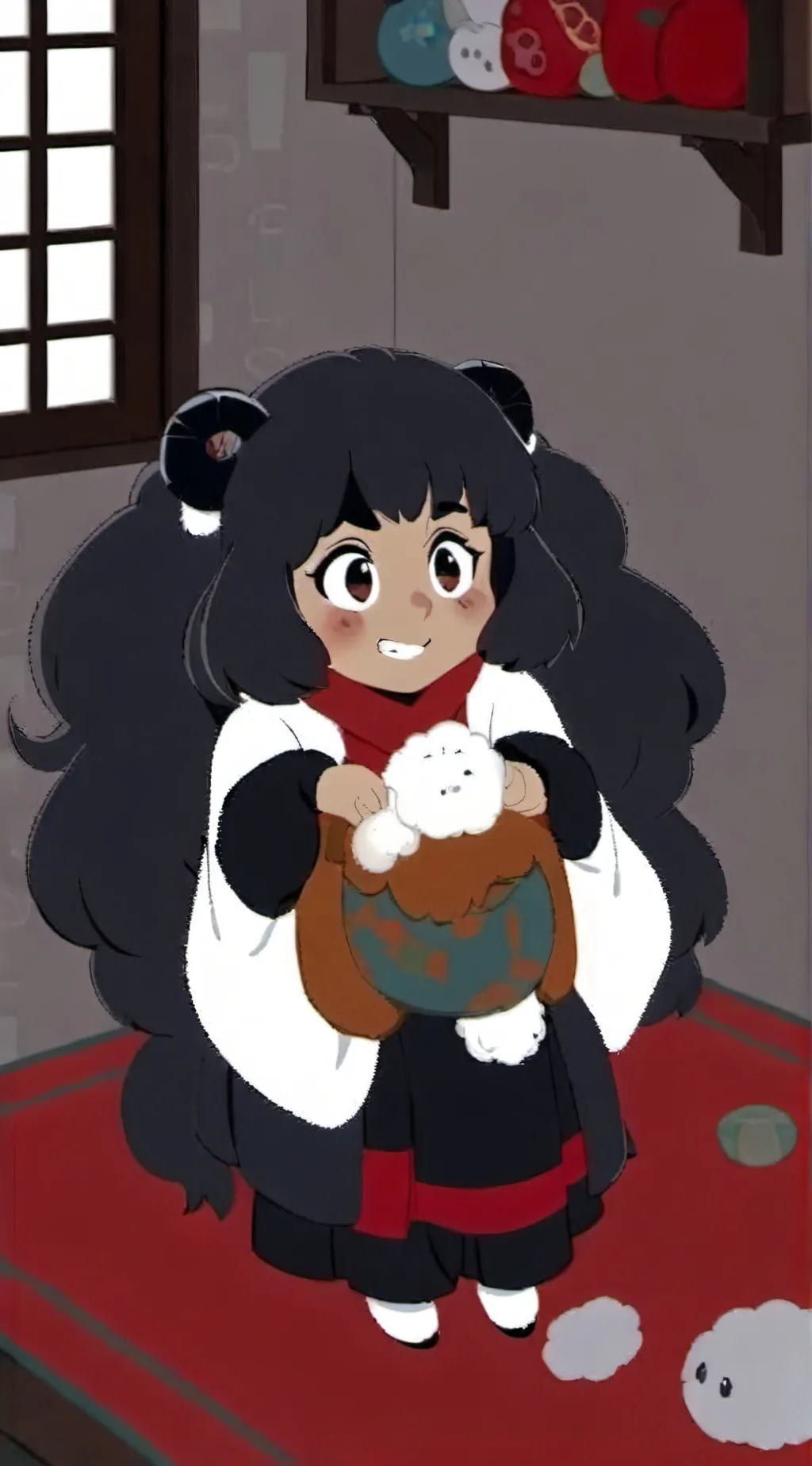 ai character: baba's childhood  background