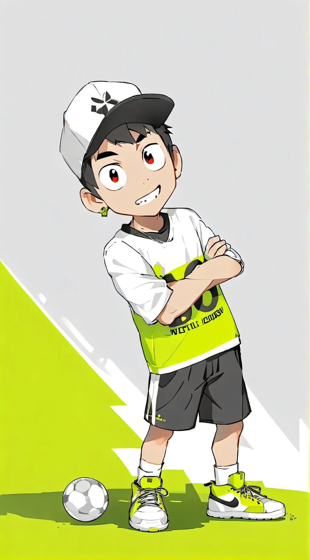 ai character: Jeffy from SML  background