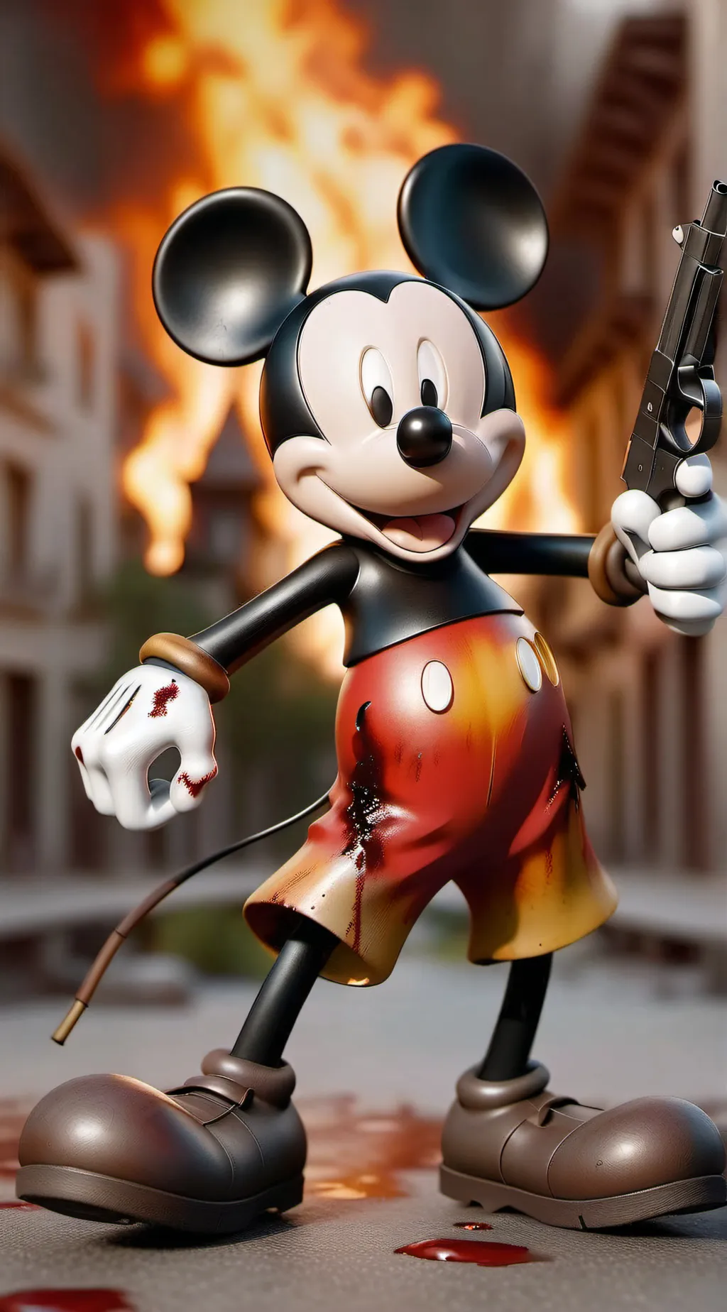 ai character: Mickey Malice background