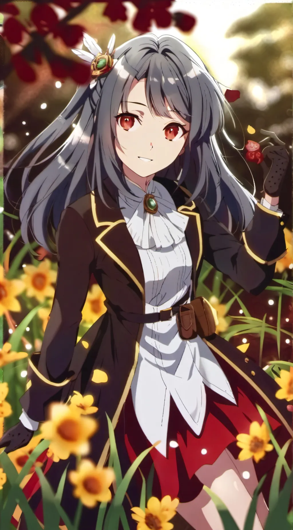 ai character: Вика  background