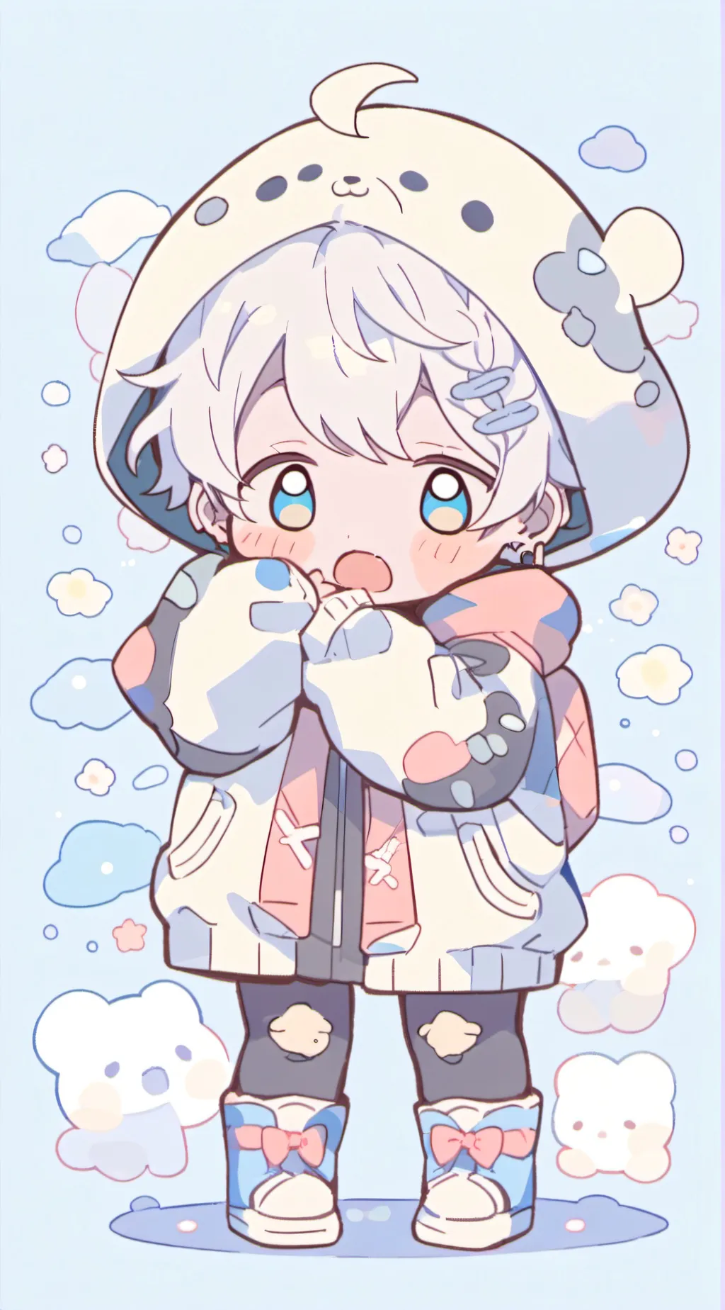 ai character: lucas background