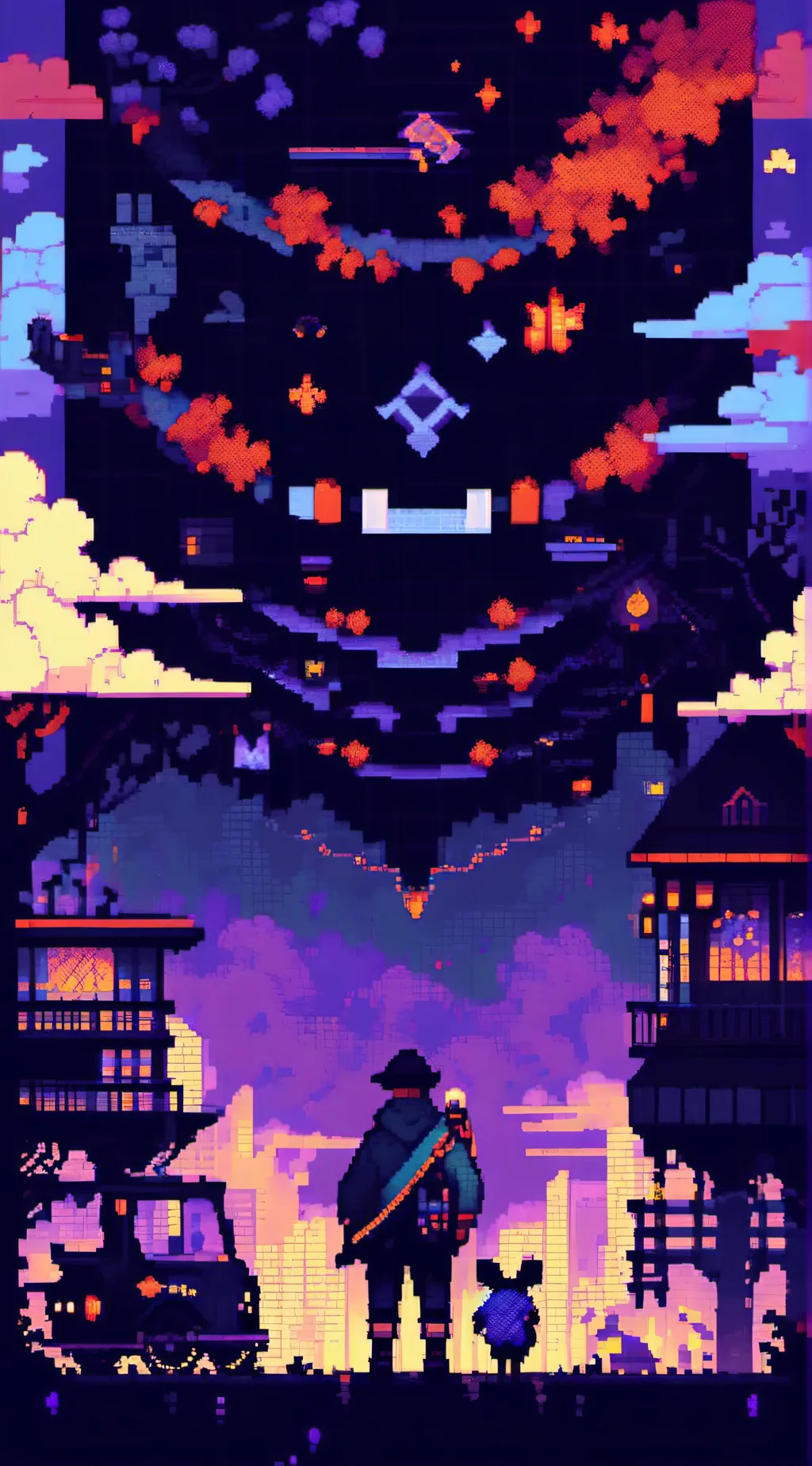 ai character: rey demonio background