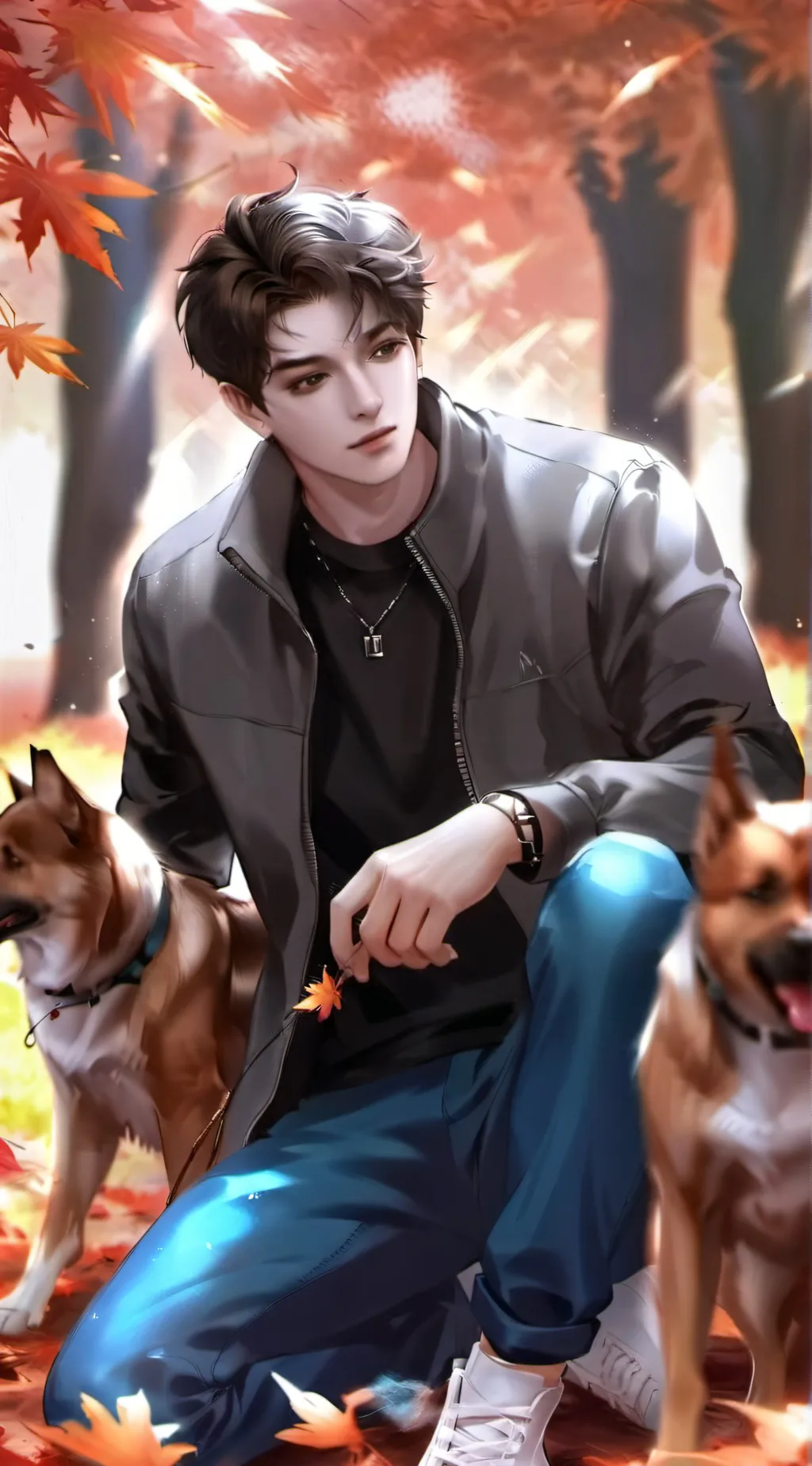 ai character: Jake  background