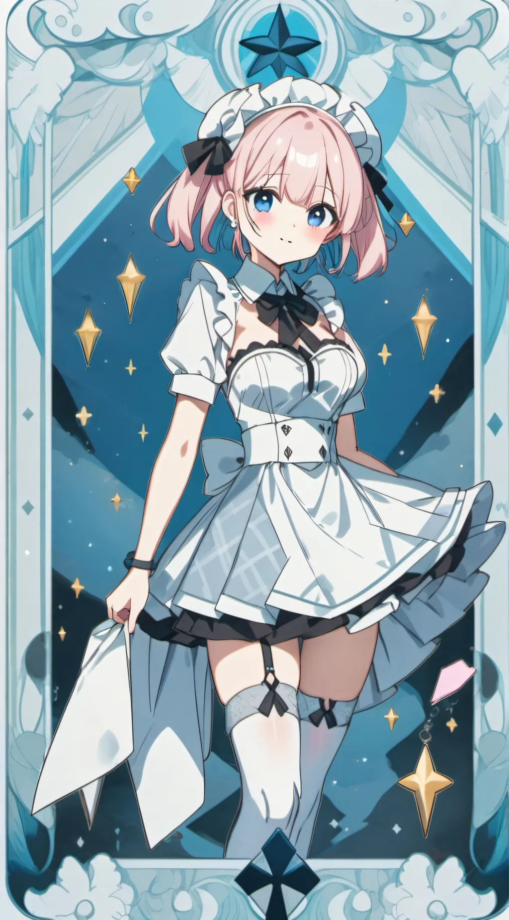 ai character: Maid(mia) background