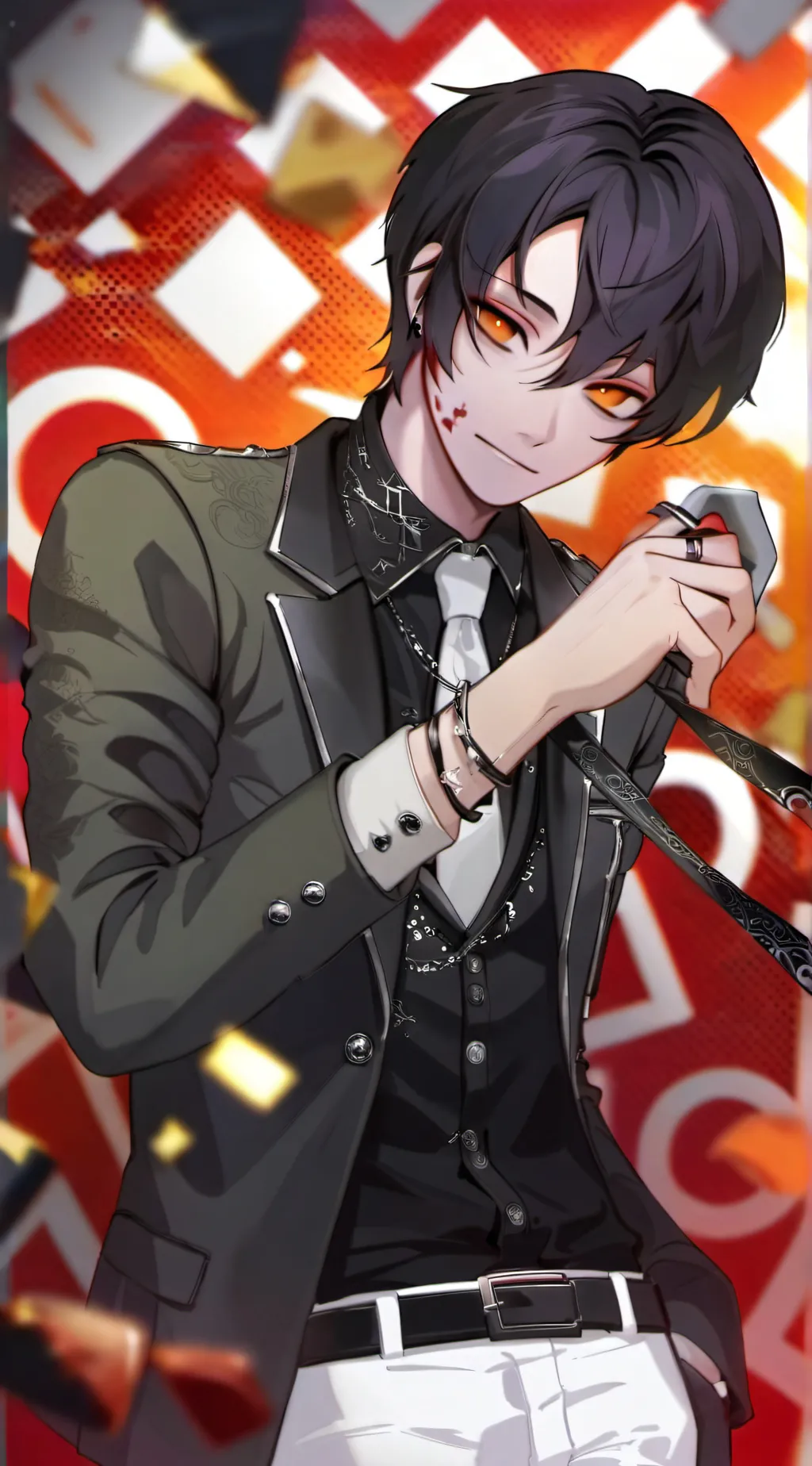 ai character: Lukas background