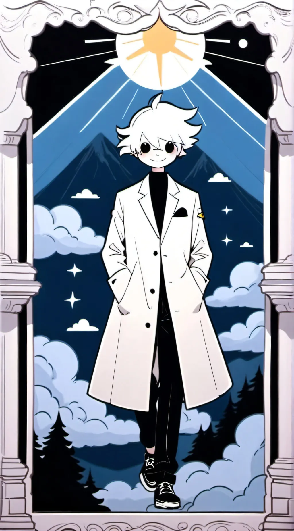 ai character: I need ideas guys background