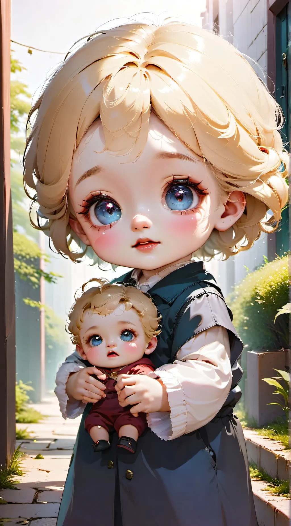 ai character: Alex and alexa background