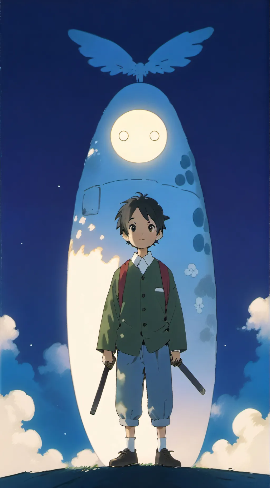 ai character: adien as pluse background