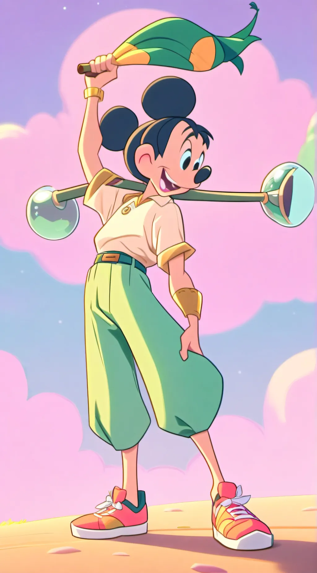 ai character: clase background