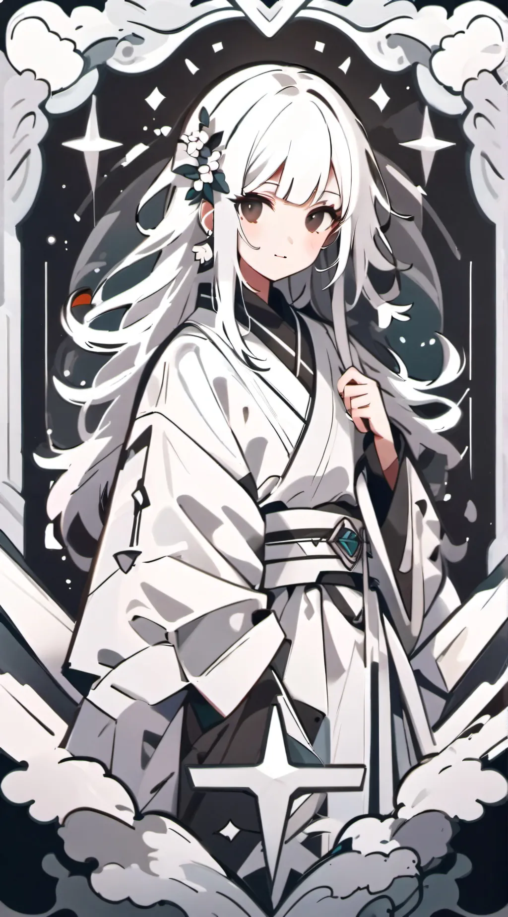 ai character: angels vs demons background