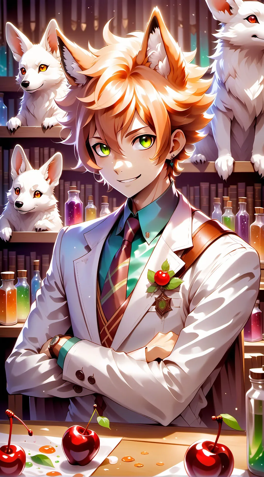 ai character: Beastars background