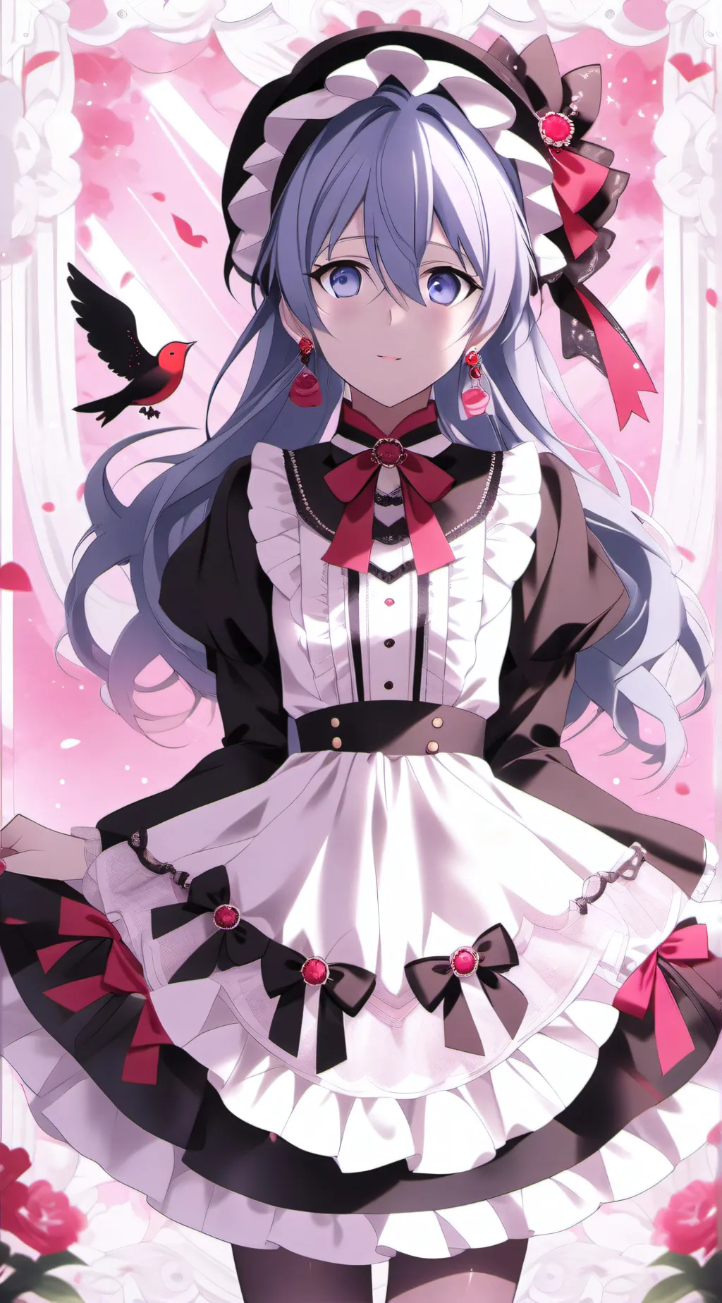 ai character: Микушына background