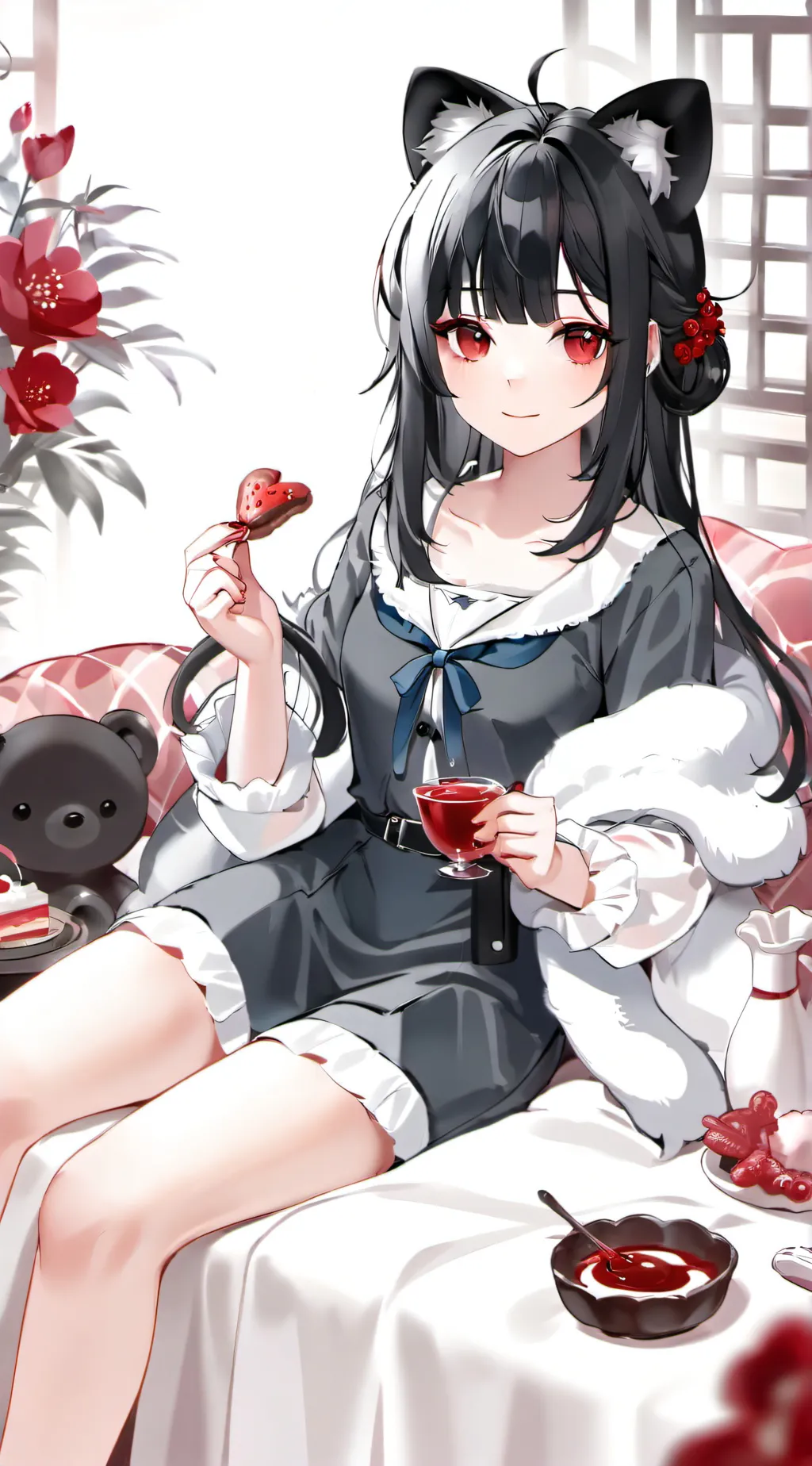 ai character: Ania background