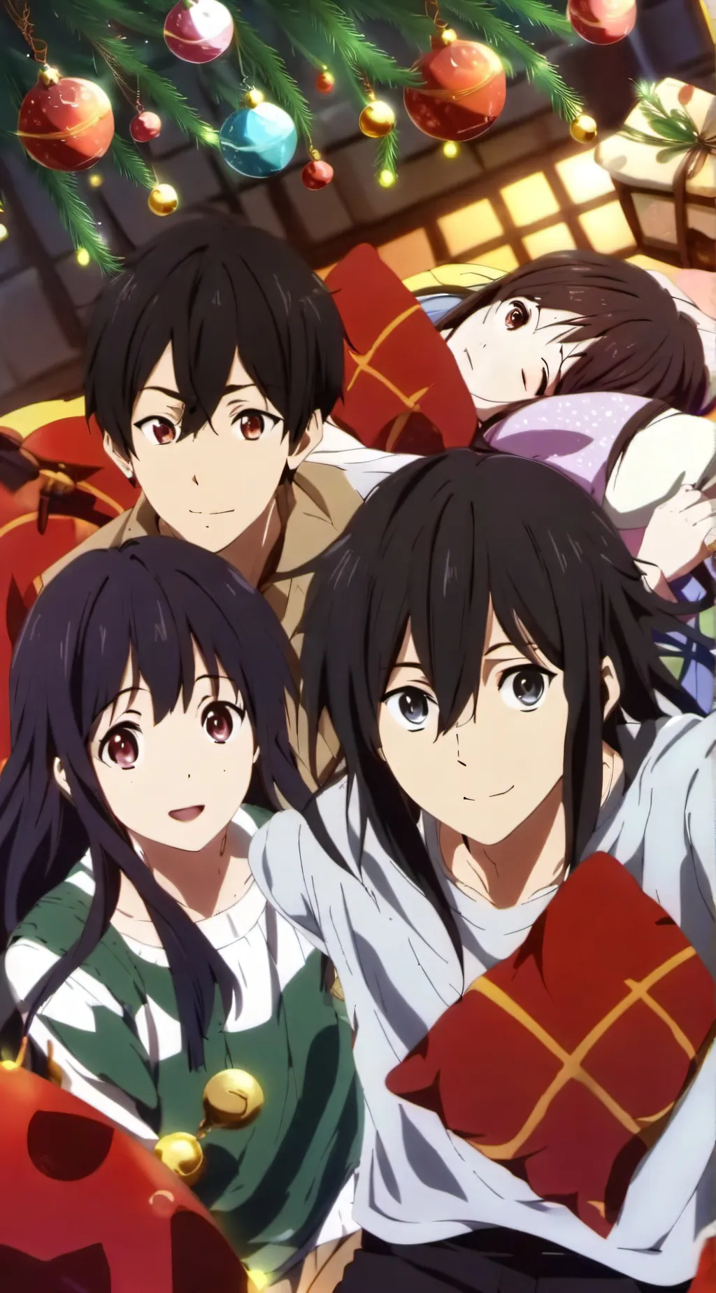 ai character: Sleepover background